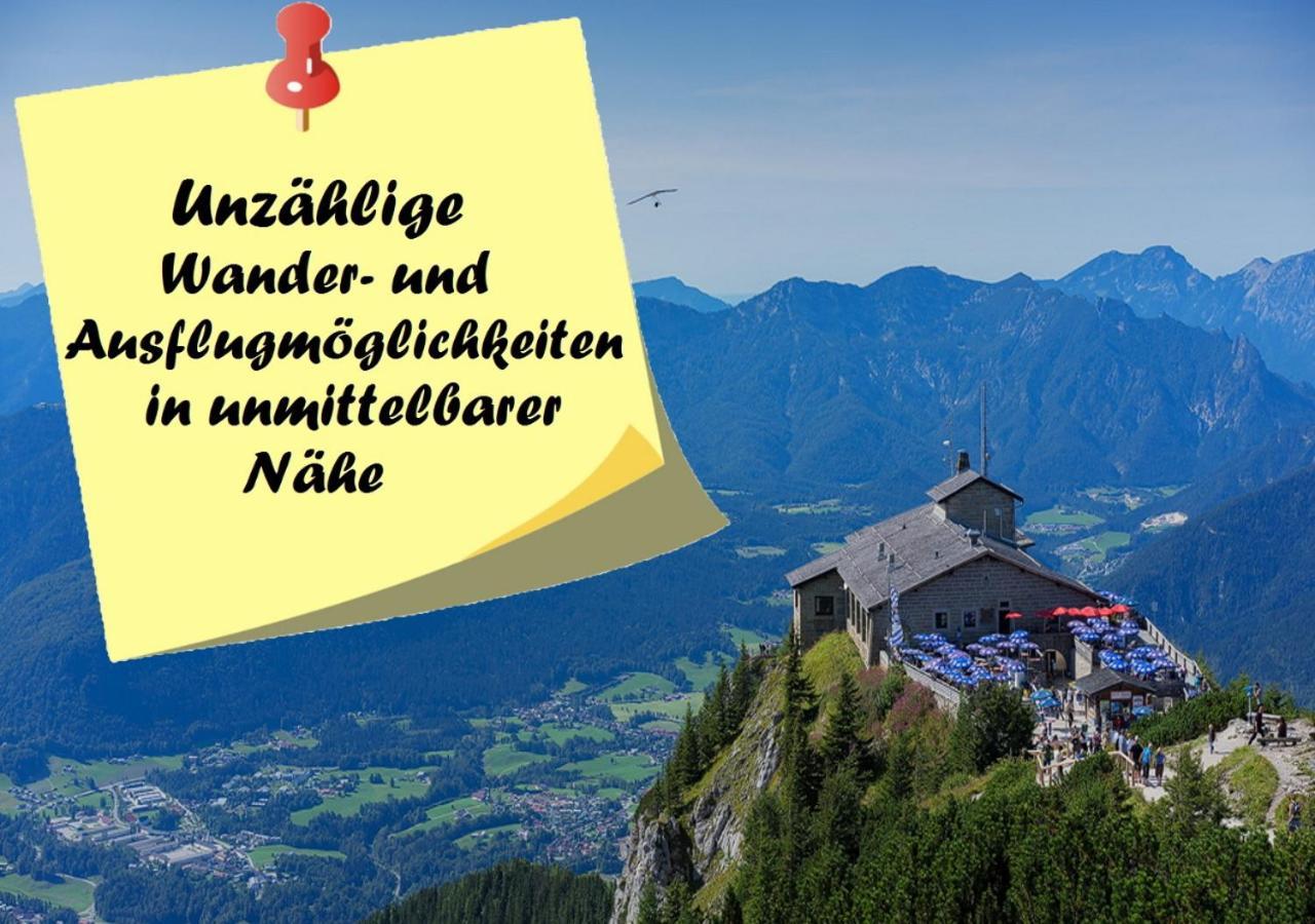 G & H Ferienwohnungen Appartement Untersberg Berchtesgaden Exterior foto